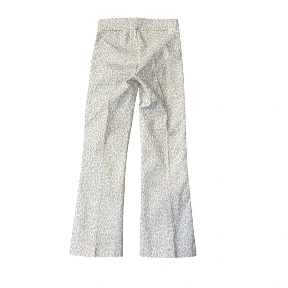 AVENUE MONTAIGNE Women's Leopard Print Flare Leo Pants‎ Size 0 - Picture 2 of 7